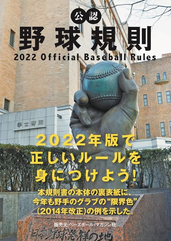 公認野球規則(非売品)2004 公認野球規則 2024 / 日本プロフェッショナル野球組織