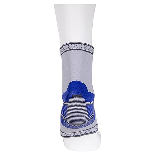 Miniatura 5 de OTC Soporte de tobillo, sin botones, tejido elástico, blanco, talla L