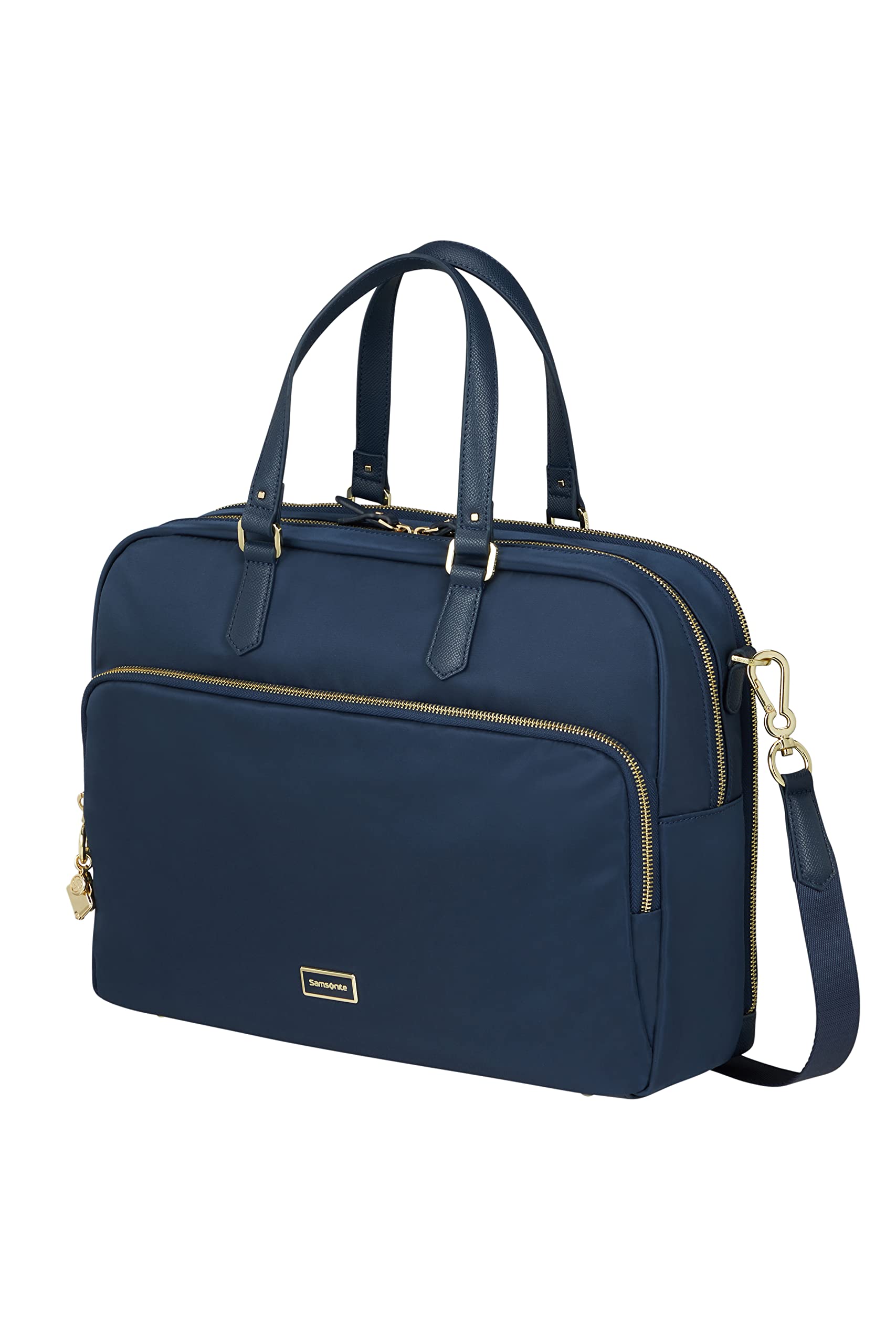 Samsonite Karissa Biz 2.0 - Laptop Bag 15.6 Inch with 2 Compartments 39 cm Midnight Blue