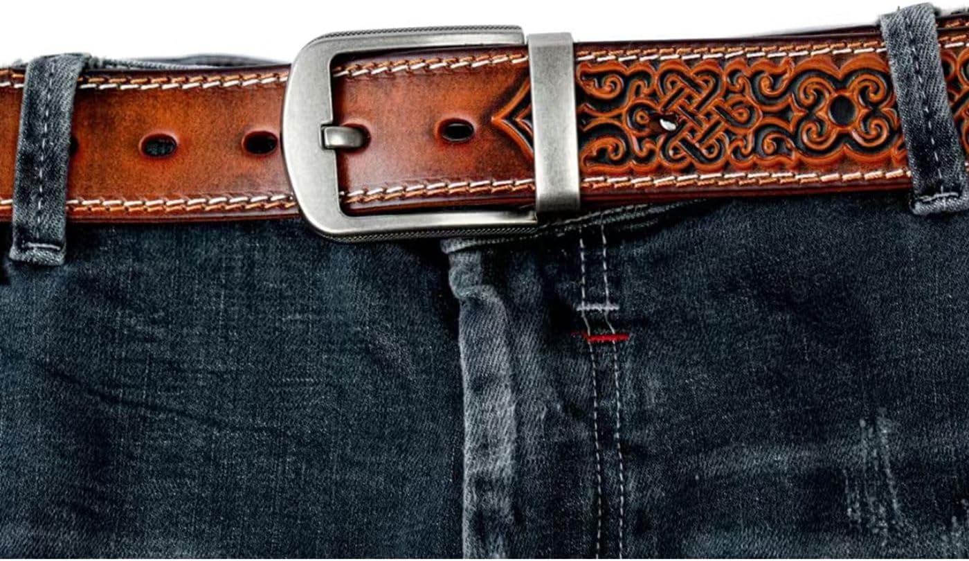 1.5"(38mm-40mm) Belt Buckle Men Replacement Single Prong Buckle Heavy Duty Belt Accessories - Image 5