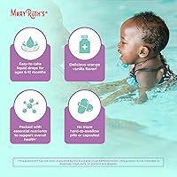 Vista 6 de MaryRuth Organics Multivitamínico para bebés USDA Orgánico Gotas líquidas multivitamínicas para bebés de 6 a 12 meses Apoyo inmunológico