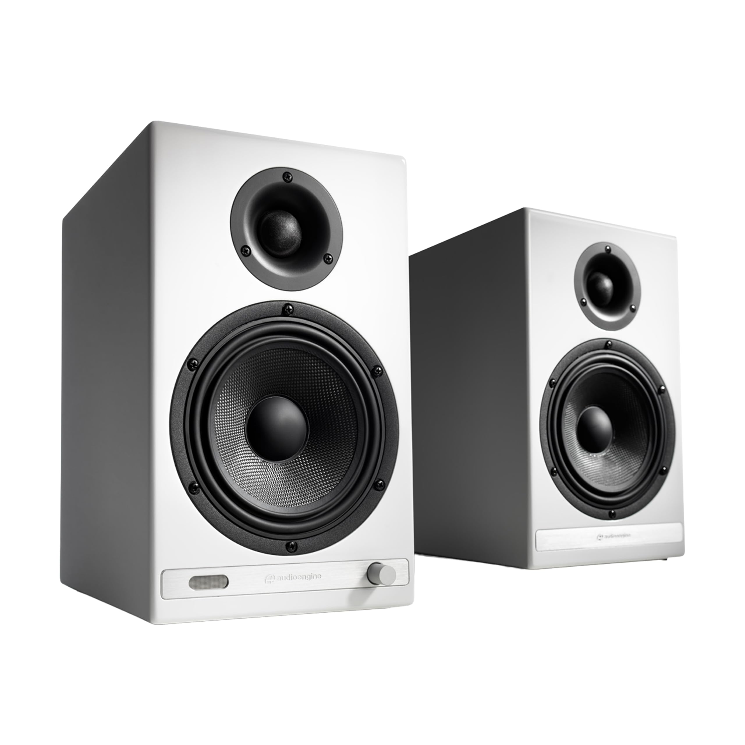 AudioengineHD6 Premium 24 Bit Bookshelf Speakers - Wireless 150W Bluetooth Speakers - Powerful Home Music System - Home Theater Systems, Studio Monitors