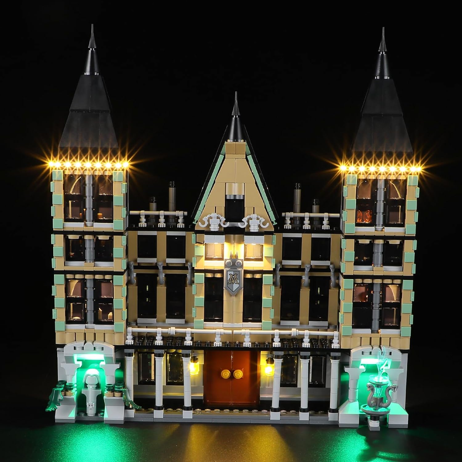 GEAMENT LED Light Kit Compatible with LEGO Malfoy Manor Building Blocks Model - Lighting Set for 76453 (Model Set Not Included)