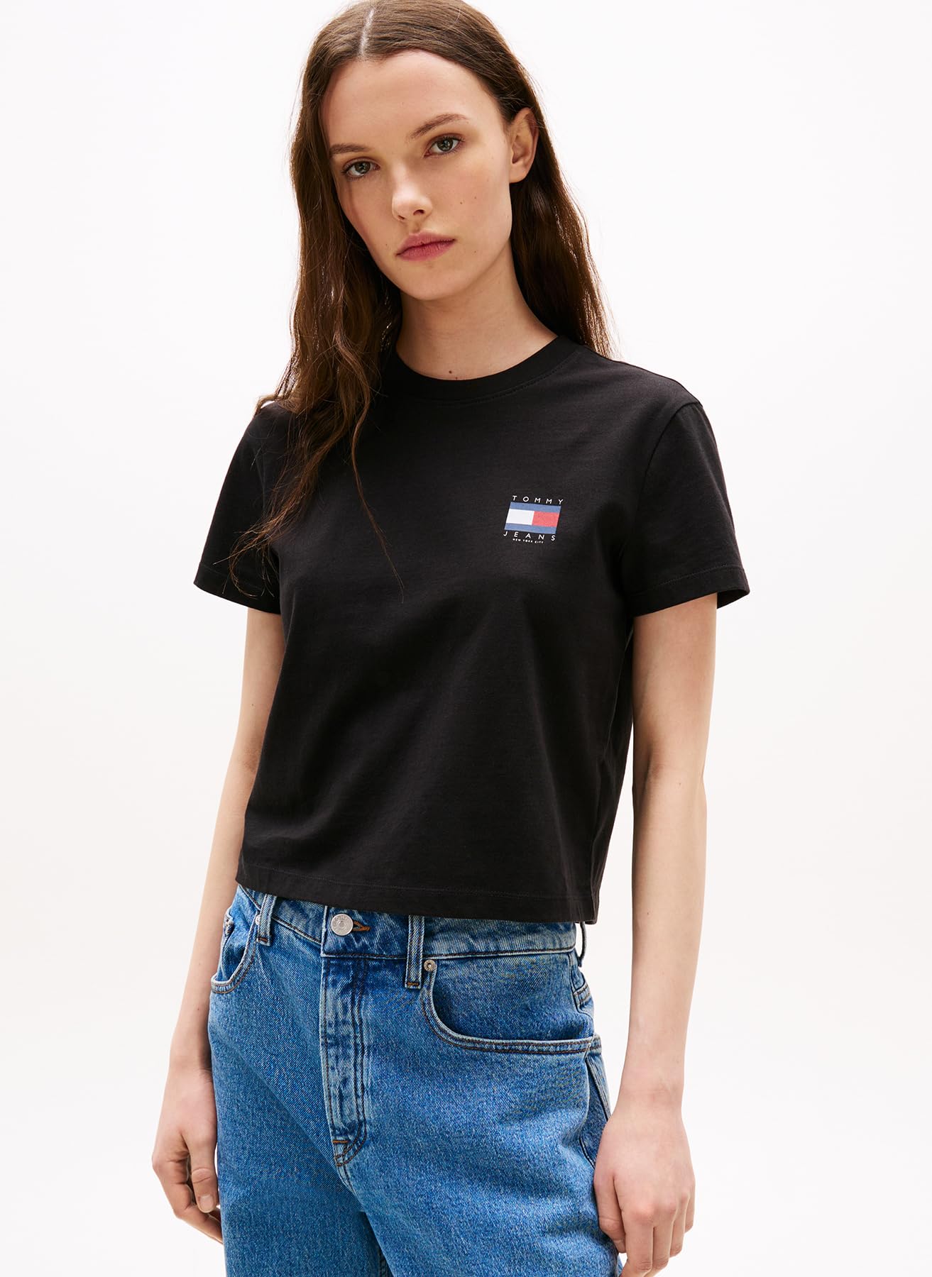Tommy Hilfiger TJW REG SH TOMMY US FLAG SS TEE T-shirt Kadın