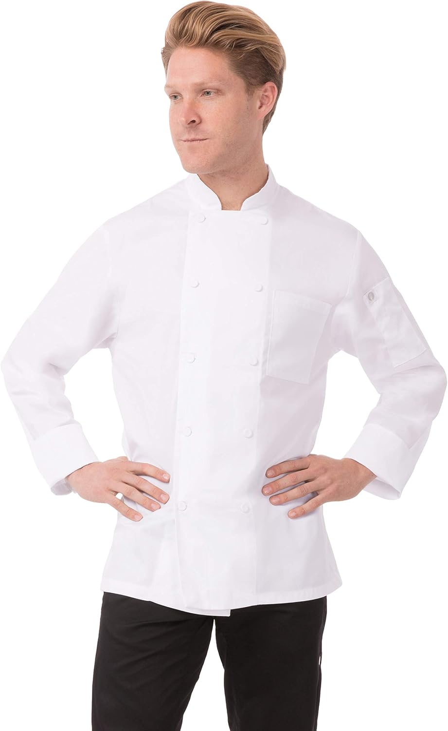 Chef Works Unisex-Adult's Calgary Cool Vent Chef Coat, White, 5XL: Clothing, Shoes & Jewelry