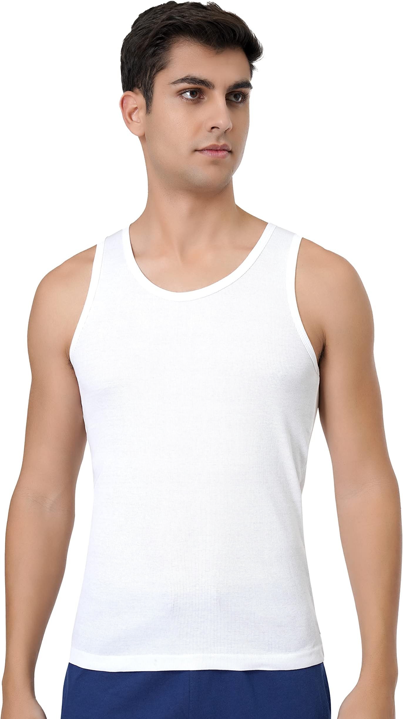 U.S. POLO ASSN. Men Comfort Fit Cotton Ev001 Regular Fit Vest - Pack of 1