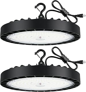 hykolity UFO LED High Bay Light, 200W, 26000LM, 5000K Daylight, 130LM/W