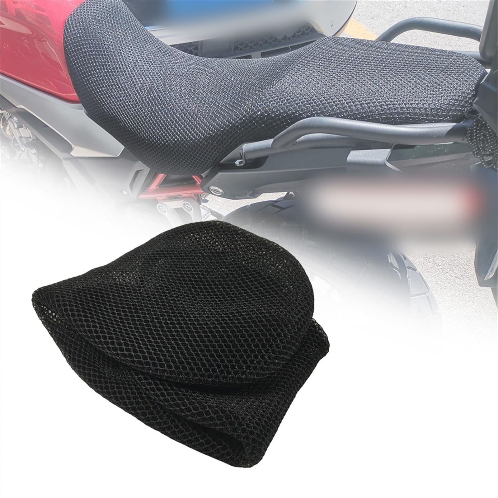Malla 3D para Honda CB500X funda de cojín transpirable para moto 8