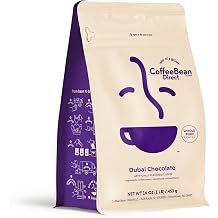 Coffee Bean Direct Dubai Chocolate Flavored, Whole Bean, 1lb Bag