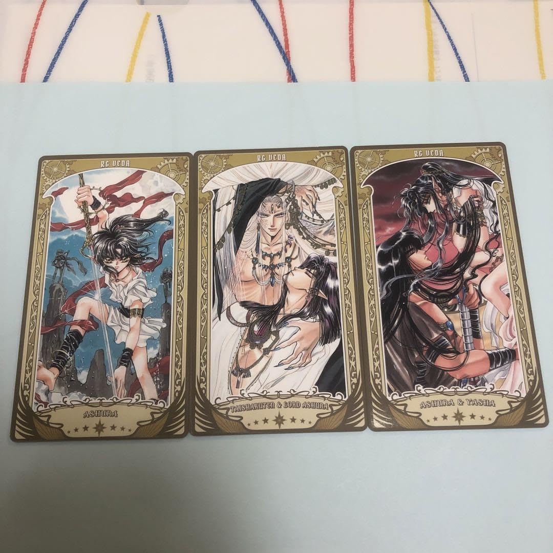 CLAMP聖伝-RG VEDA- アルカナカード EXHIBITION CARD CLAMP展 聖伝-RG VEDA- 箔押し 展示カード 4種類の通販 by koi