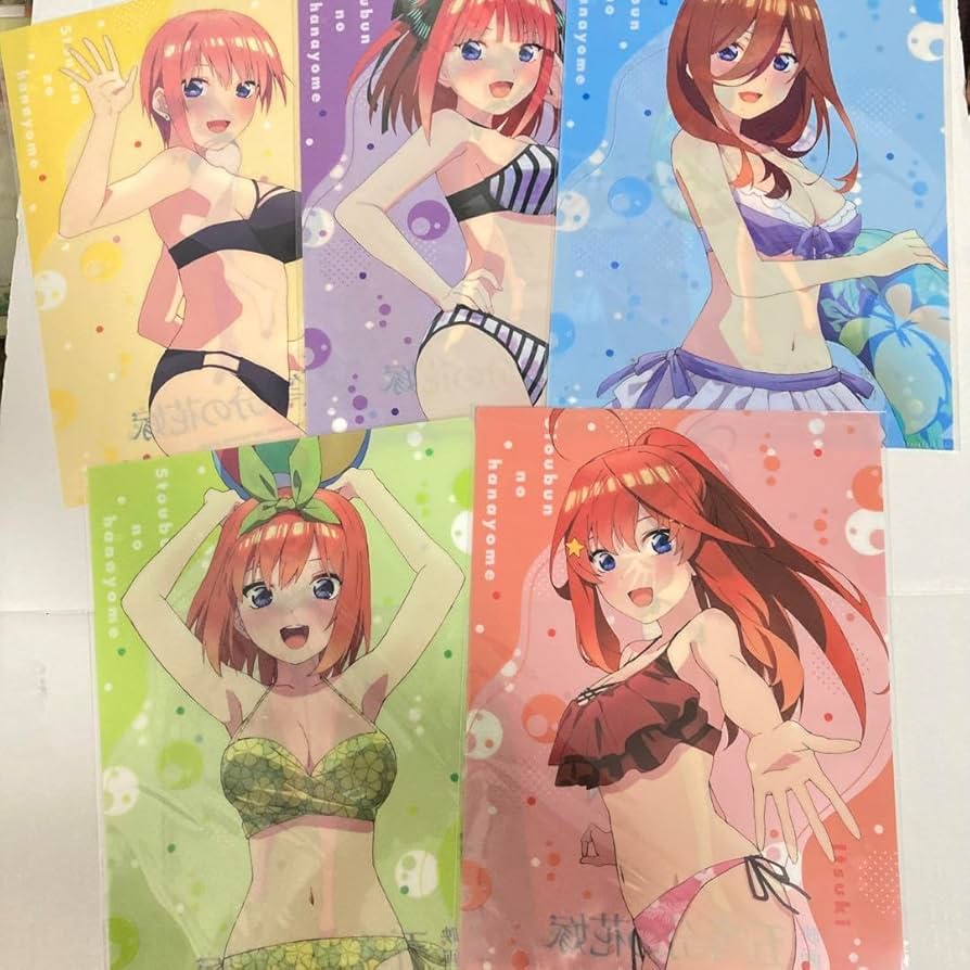 五等分の花嫁 コミケ102 水着 クリアファイル TVスペシャルアニメ『五等分の花嫁∽』9月2日(土)から放送決定