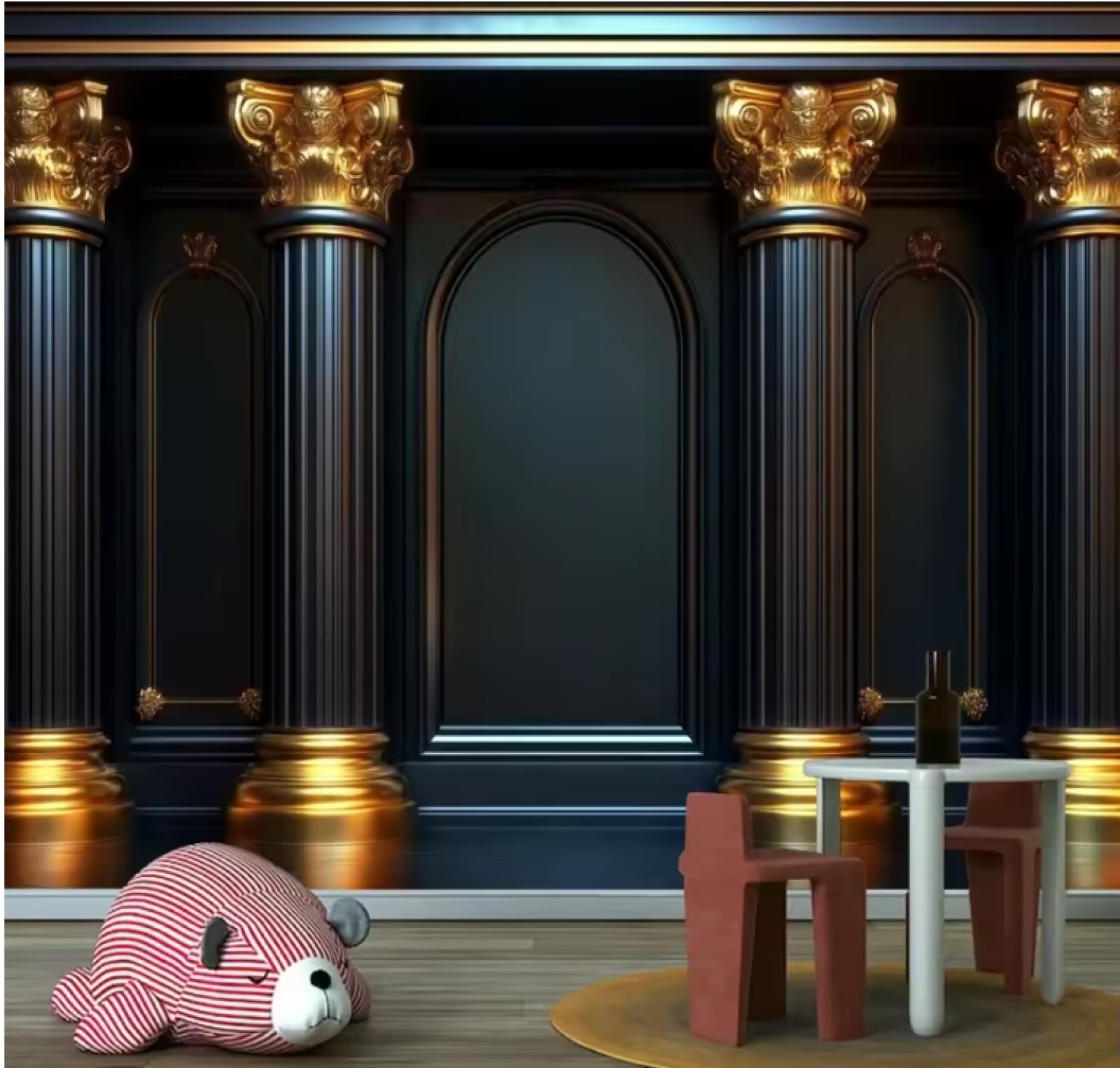 Tapety do salonu tapety wystrój domu mural sofa pokrycie ścian tapeta 3D, 3D, 400 x 280 cm