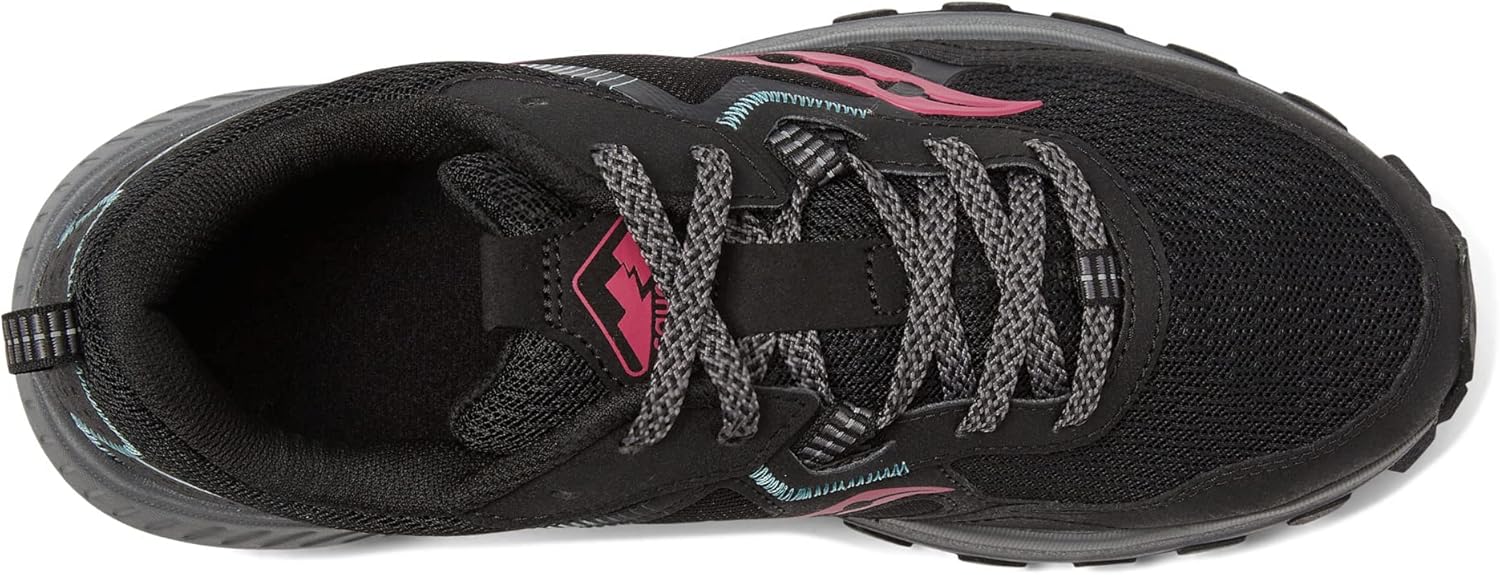 Saucony Womens Excursion Tr16 Trail Running Sneakers Shoes - Black