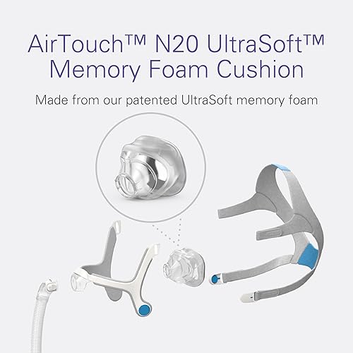 Miniatura 10 de ResMed AirTouch N20 - Cojín nasal de repuesto, tamaño mediano