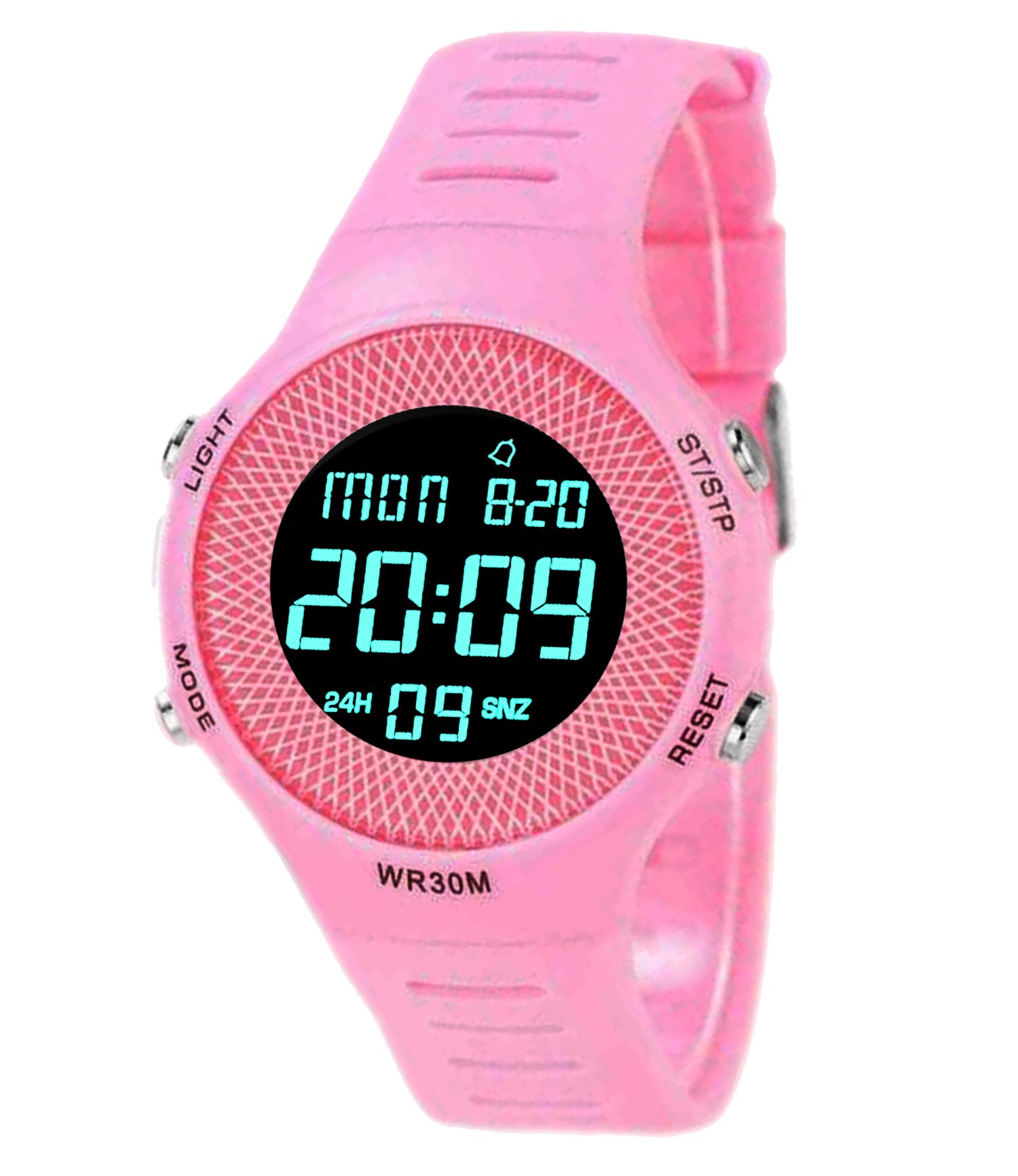 Time Up Digital Dial 7-13 Years Kids Alarm Function Watch for Boys & Girls-SCMI-X (Pink) (B08WRQJD56) Amazon Price History, Amazon Price Tracker