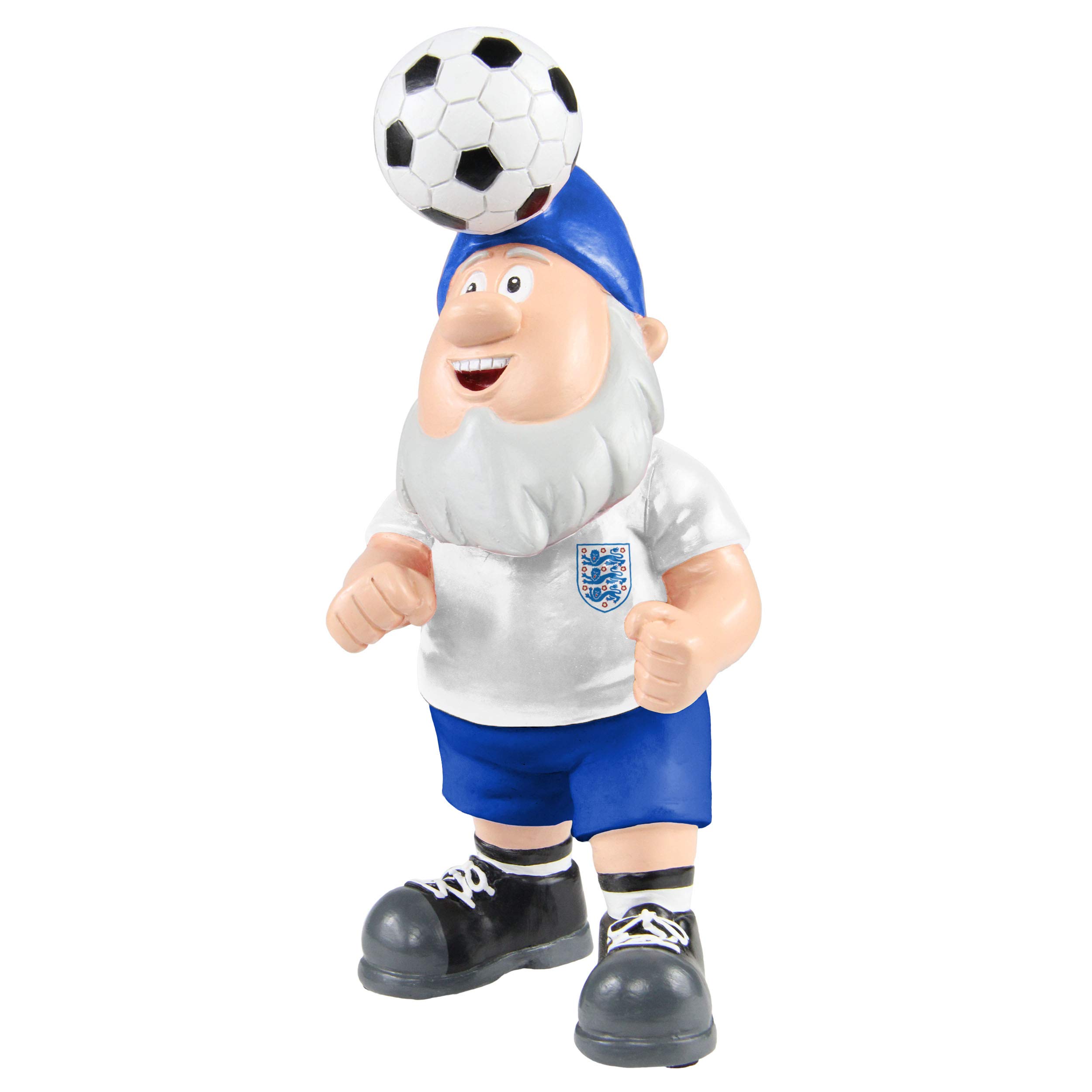 FOCO England FA Football Premier League Championship Header Ball Garden Gnome Ornament Indoor/Outdoor