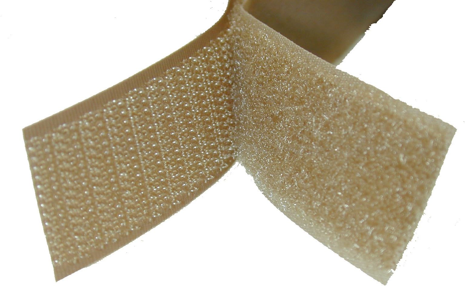 1" Coyote Brown Sew On Hook and Loop - 5 Yds of Hook and 5 Yds of Loop Per Package 5 Yd