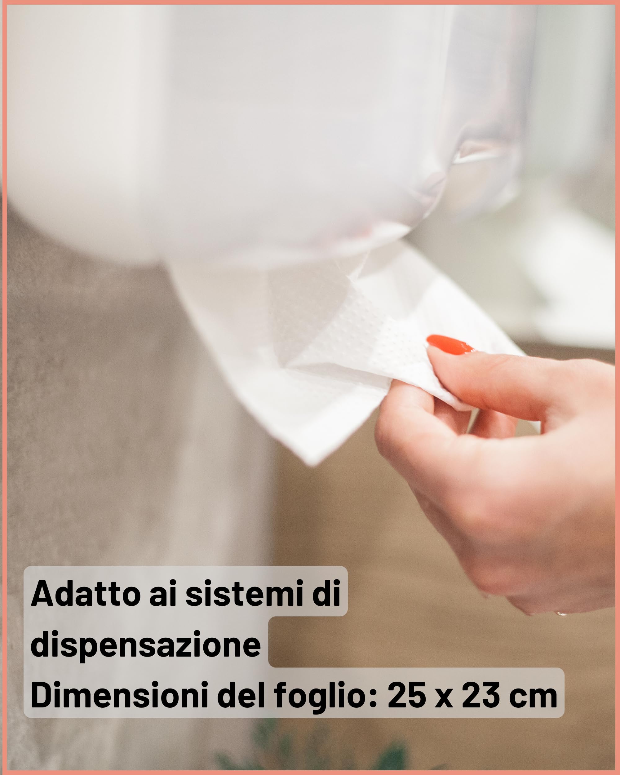 Glücksblatt Asciugamani di carta, 3000 fogli, 2 strati, 25 x 23 cm, piegati a V, in 100% polpa, asciugamani di alta qualità, adatti per dispenser, carta asciugamano bianca, asciugamani monouso