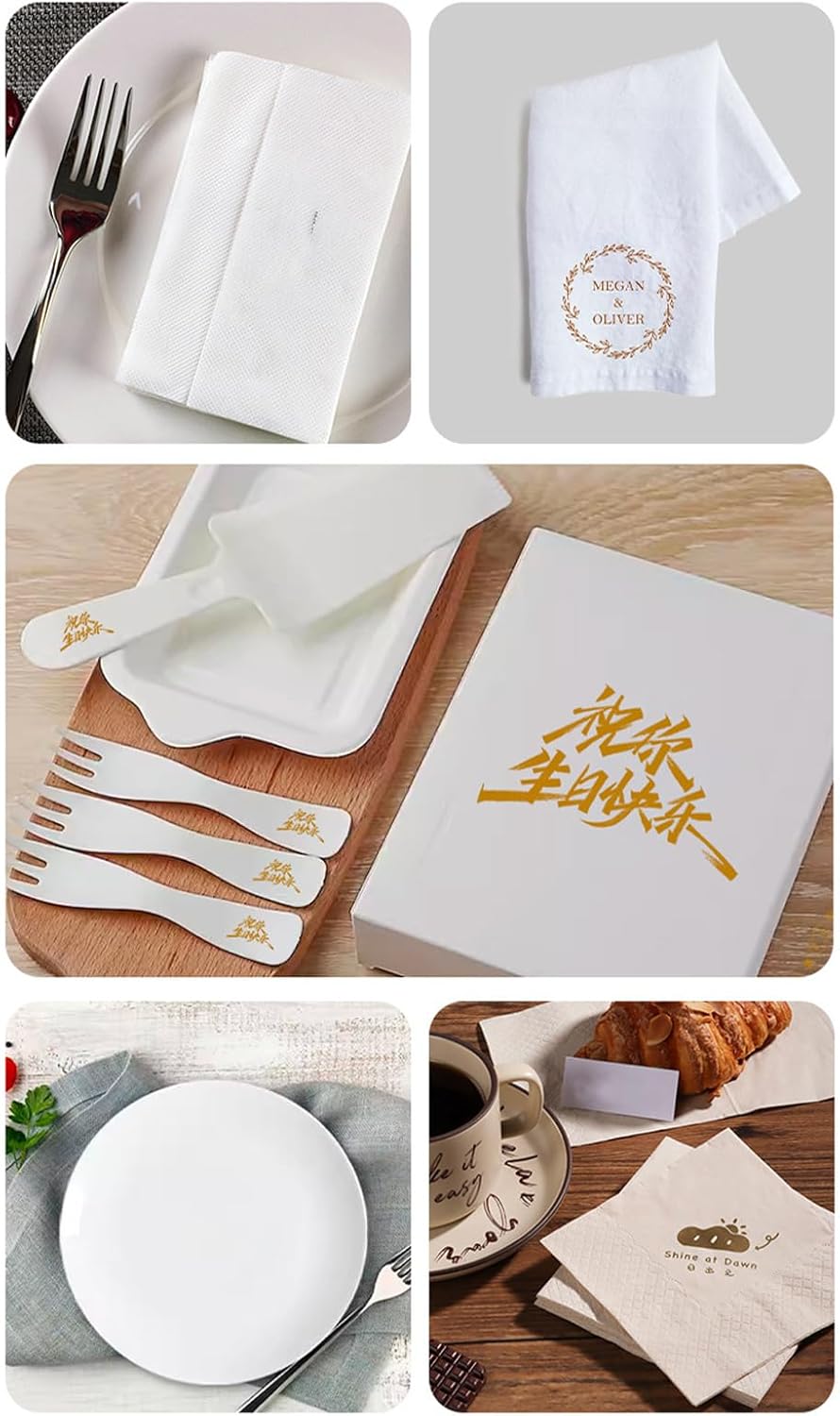Food Coffee Printer Mobile Color Small Handheld Printer Edible Food Printing Decorative Coffee Cake Candy Candy Bags for Special Occasions