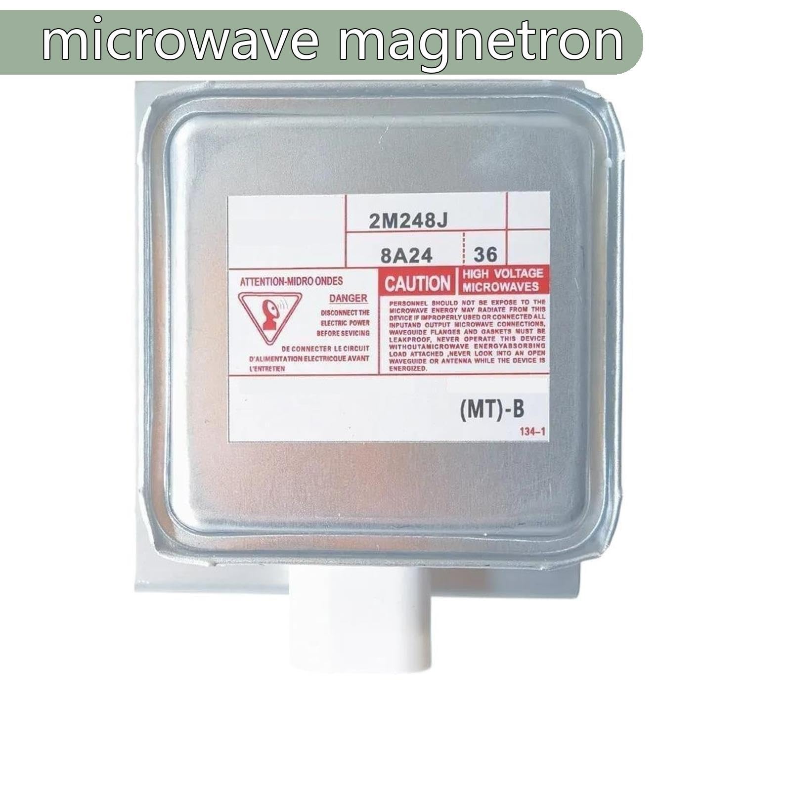 Magnetron A Microonde, Compatibile Con TOSHIBA, Elettrodomestico A Microonde Inry Raffreddato A Ventola Magnetron 2M248J 1000W Accessori Per Elettrodomestici Forno