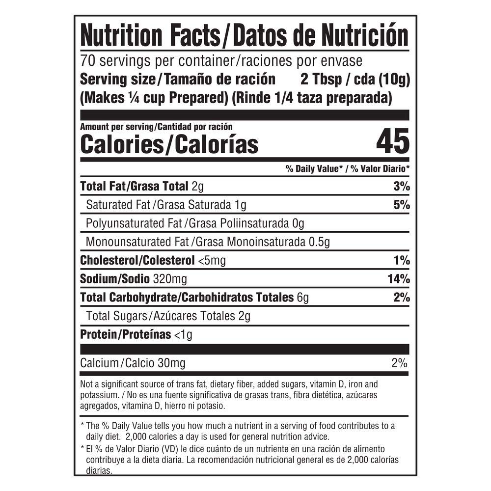 LeGout Cheddar Cheese Instant Sauce Mix Made with Real Cheddar Cheese, Colors from Natural Sources, No added MSG, 0g Trans Fat, 25.4 oz, Pack of 8