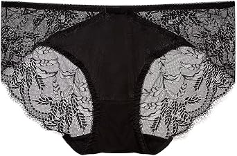 Womens Silk Satin Panties Lace Brief Sexy Undies Breathable Underpants