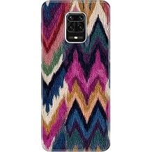 Xiaomi Redmi Note 9 Pro Max ile Uyumlu Zigzager Temal  Desenli Darbe Emici Silikon K l f,  ok Renkli
