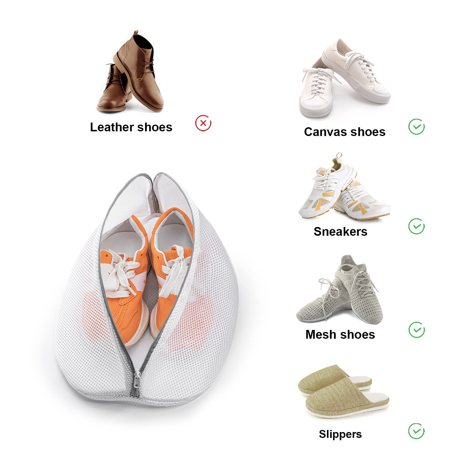 Bolsa Para Lavar Zapatillas En Lavadora 2 Bolsa Para Lavar Tenis En Lavadora Con 4 Horma Para Zapatos Ajustable Red Lavadora