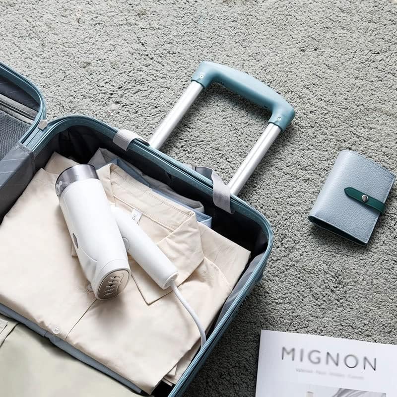 Miniatura 5 de XBWEI - Vaporizador portátil plegable para ropa portátil plancha de vapor vertical de mano para ropa hogar viajes