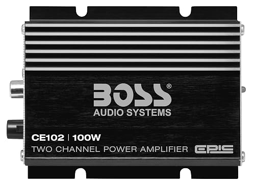 BOSS Audio Systems CE102 2 Channel Car Amplifier