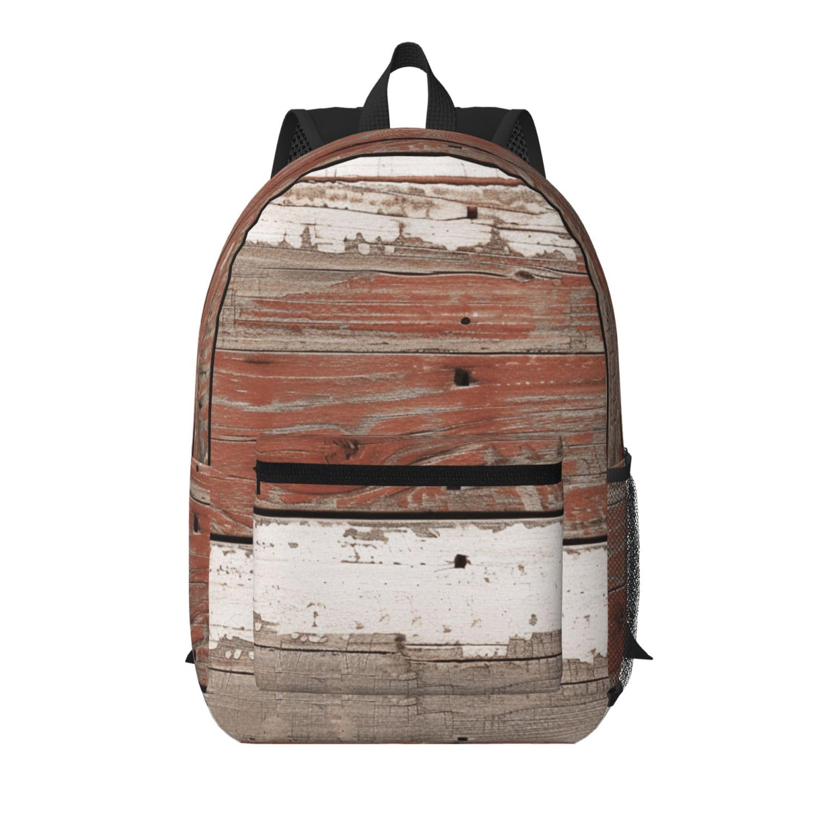 Santa Claus Xmas Gifts Print 17-inch Backpack with Pockets, Lightweight and Spacious for School Travel Work