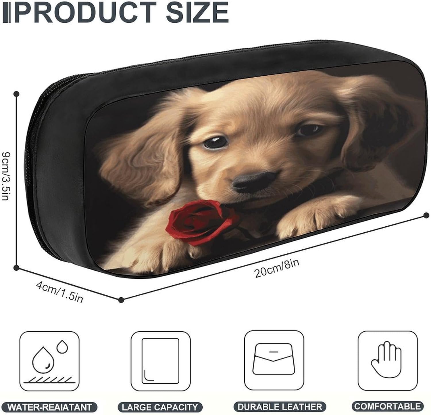 Cute Pet Dog Makeup Bag Travel Toiletry Bag image 2