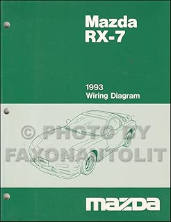 1993 Mazda RX-7 Repair Shop Manual Original - coolthings.us