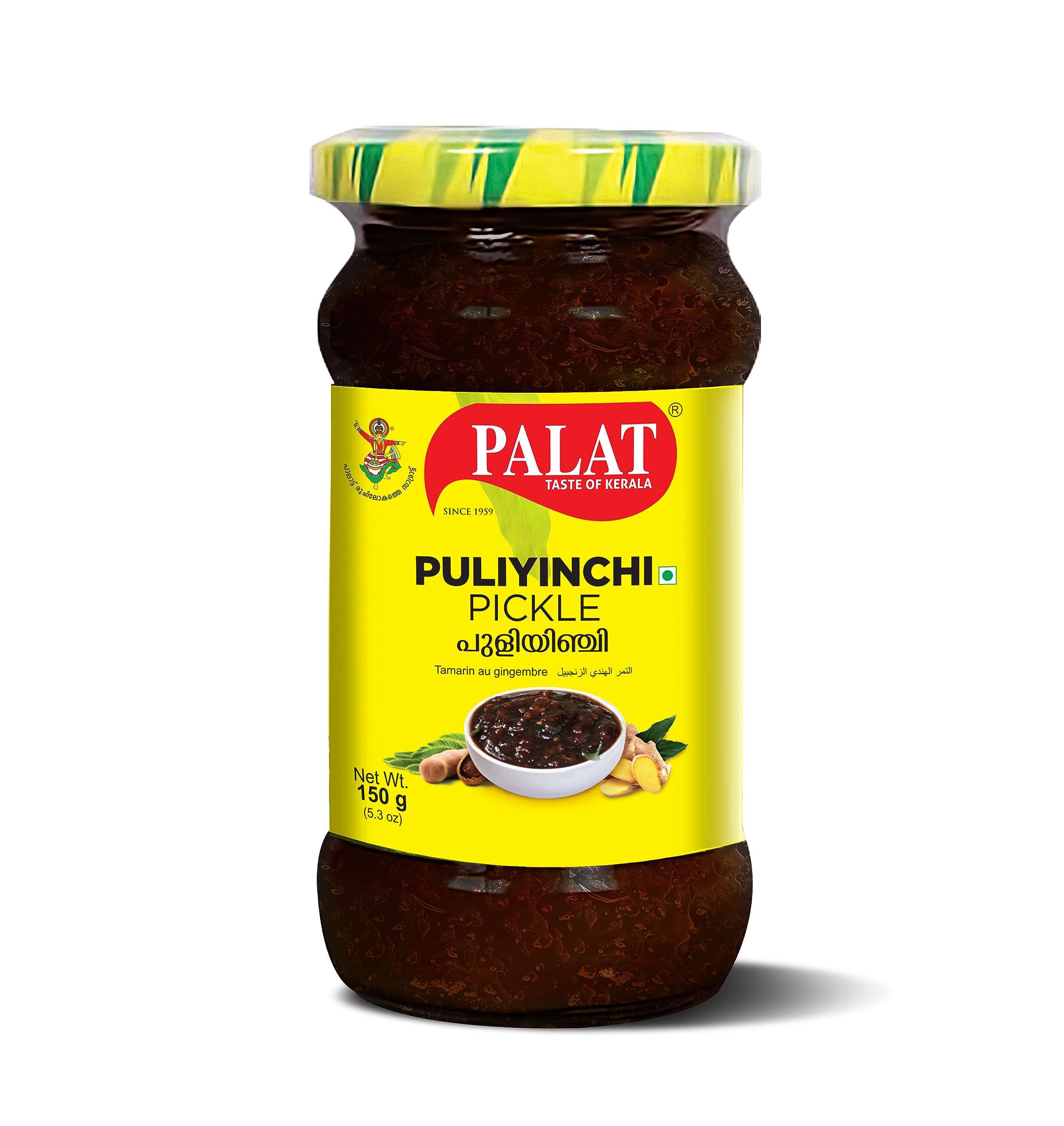 Palat Tangy Tamarind-Ginger Delight | Puliyinchi | 150g Pack of 2 (B0CG1F8GXW) Amazon Price History, Amazon Price Tracker