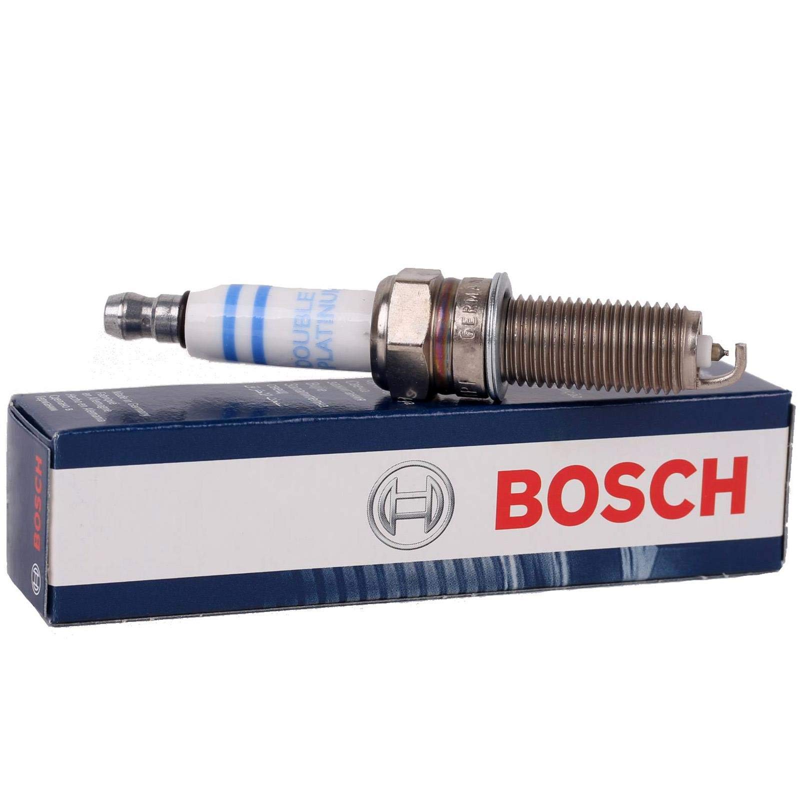 16x Zündkerze Doppelplatin | 16x 0242230500 Fr 8 Dpp 33 für E+s-Klasse W210 W220 C208 V8 + Amg