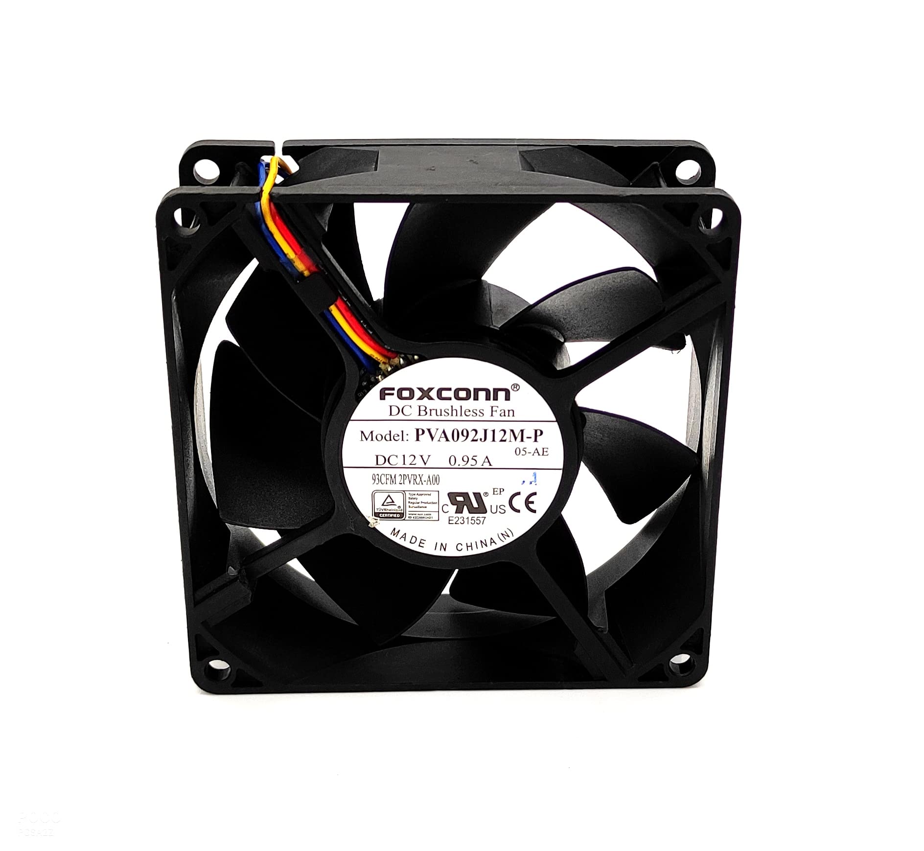 PGSA2Z PVA092J12M-P Size 92x92x32mm DC12V 0.95A 3600RPM Brushless Air Cooling Fan (B09TB9YVQK) Amazon Price History, Amazon Price Tracker