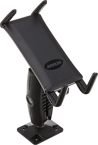 Miniatura 8 de ARKON Soporte de base de taladro resistente para Note 9 8 iPhone XS Max XS XR X 8 iPad mini Galaxy Tab Retail Negro RM6AMPS2T