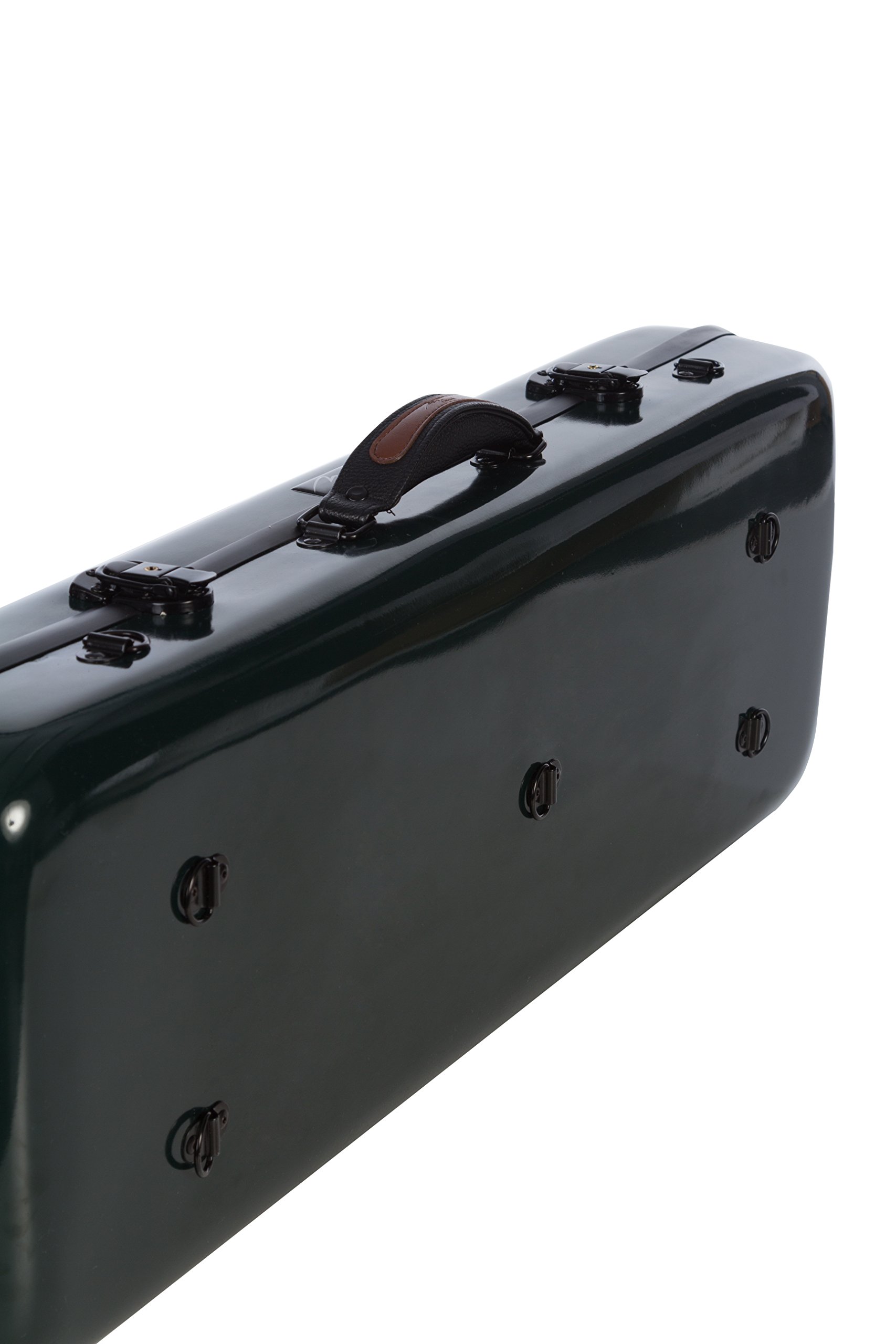 Custodia per Viola Fiberglass 38-43 Oblong verde M-case + borsa musicale