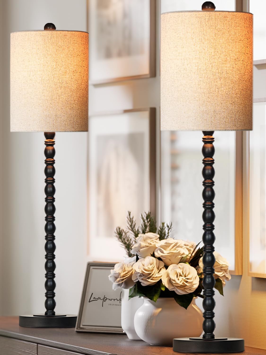 Buffet Lamps, Table Lamps Set of 2-30 H Tall with Togo Ubuy