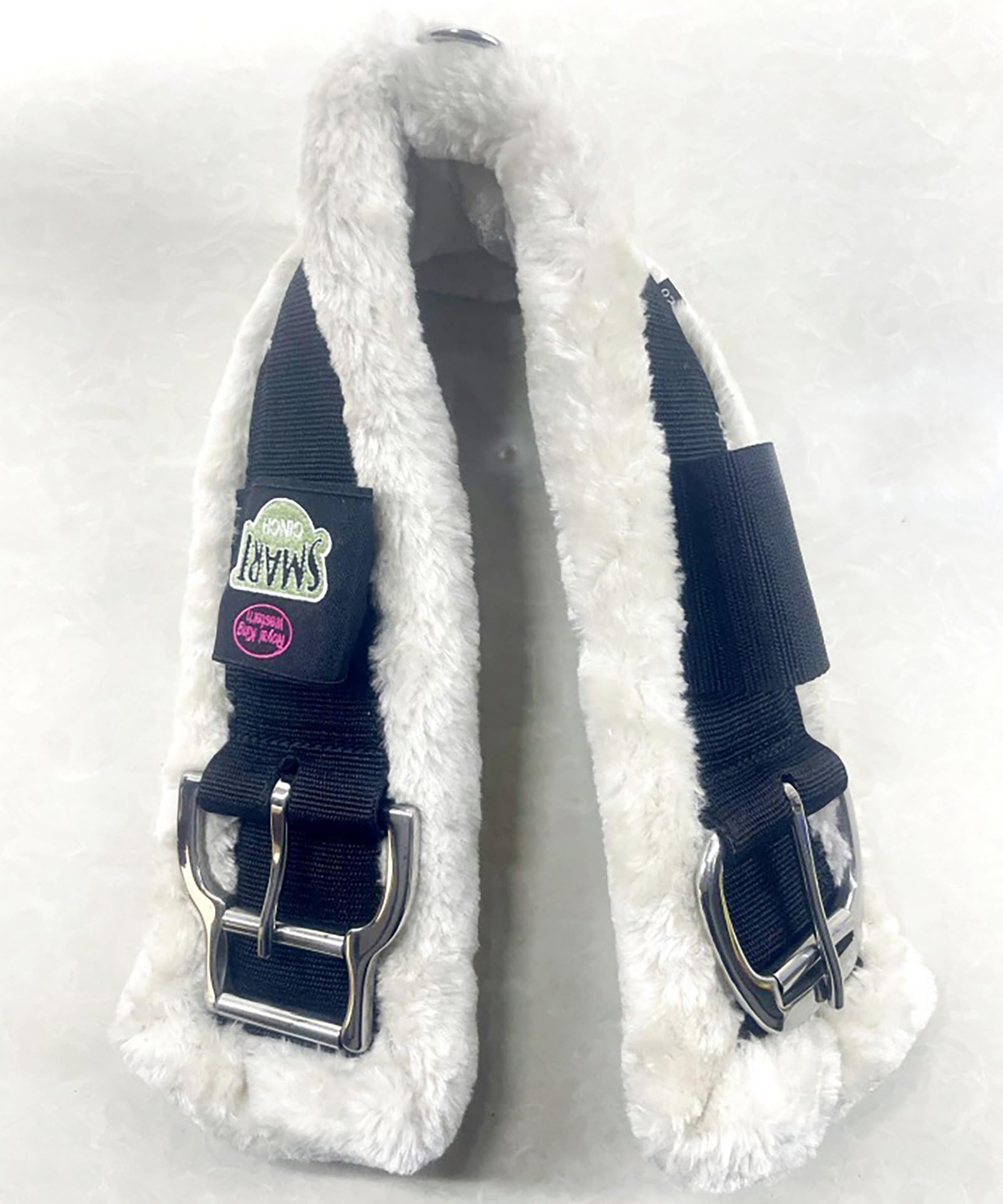 Cinchas elásticas de forro polar para caballo, cinchas transpirables, accesorios de equitación occidentales, accesorios fáciles de montar, resistentes, transpirables, accesorios