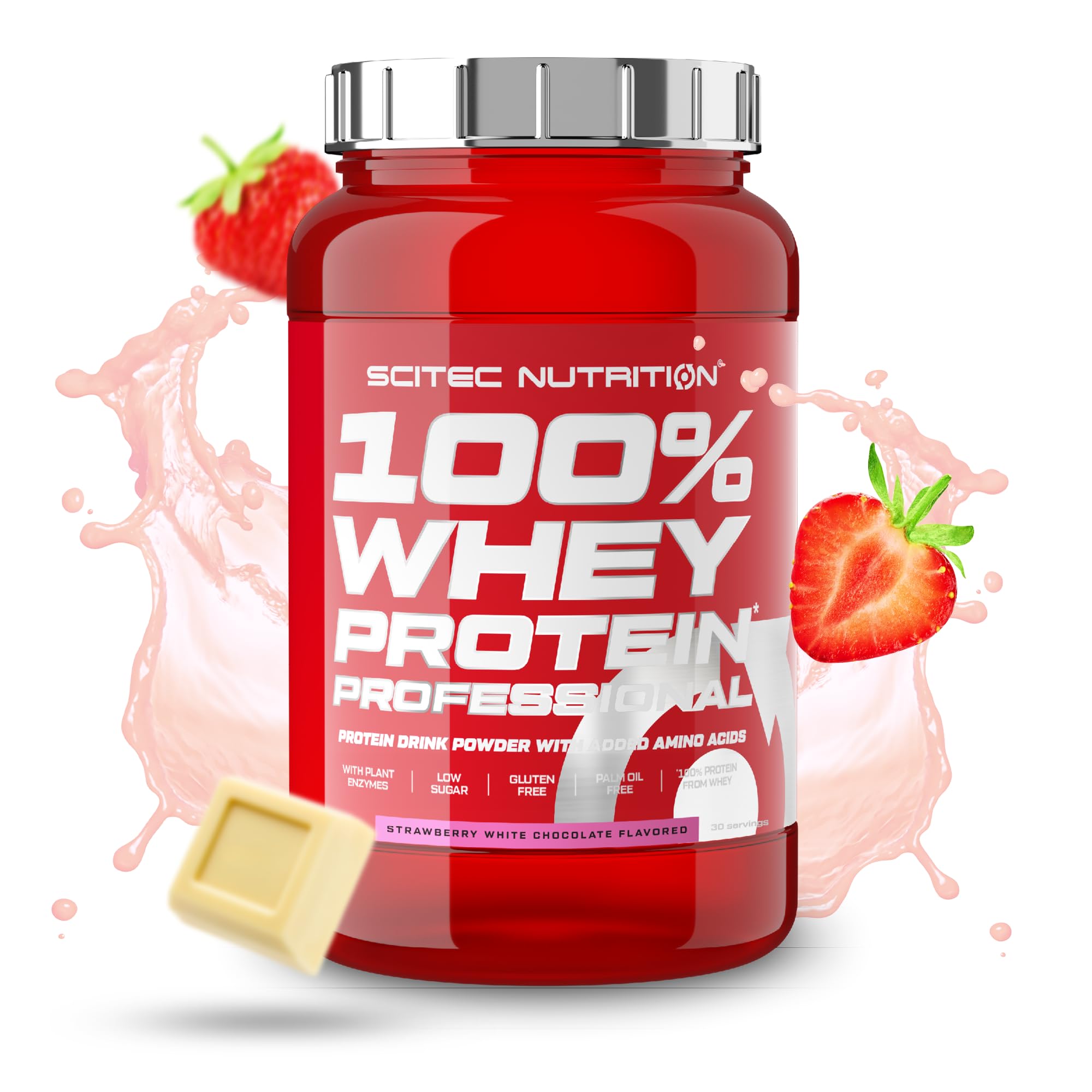 100% Whey Professional 920G Strawberry White Chocolate