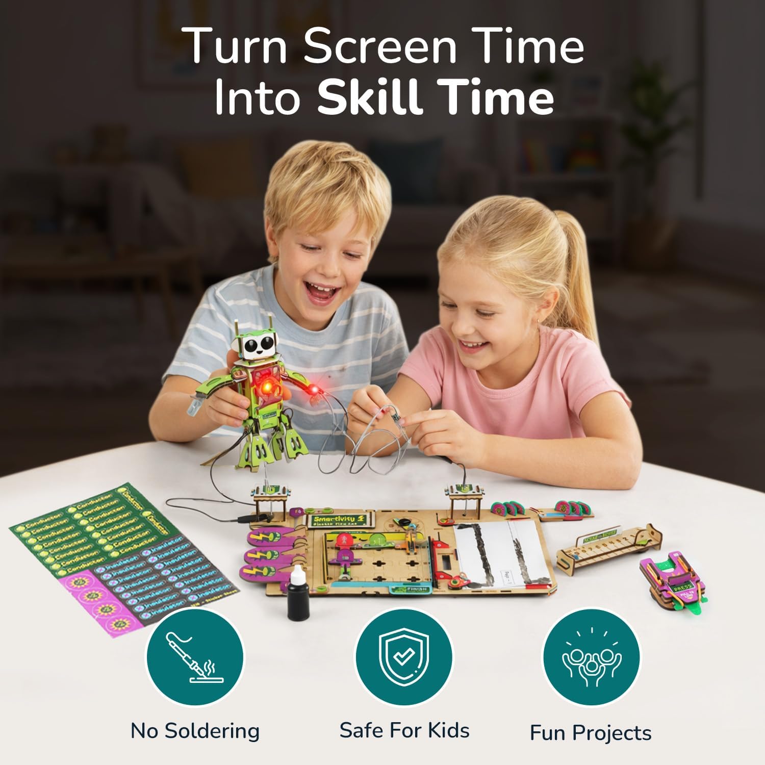 Smartivity Electricity Science Kit Kids 14