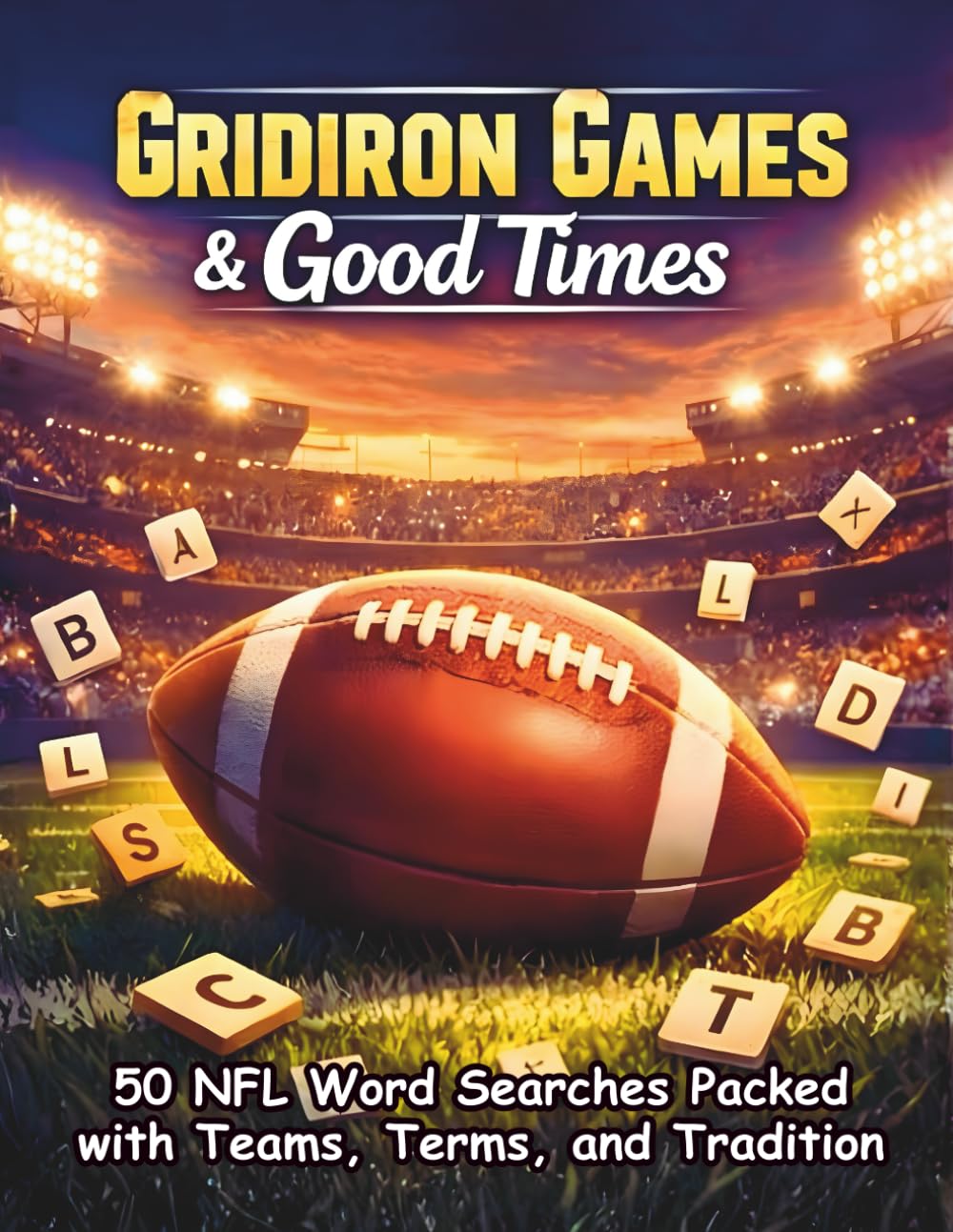 Gridiron Games & Good Times: 50 NFL Word Searches Packed with Teams, Terms, and Tradition