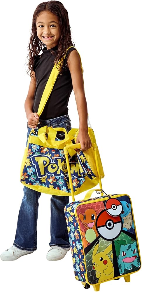 Amazon.com | Bioworld Pokémon Youth 3-Piece Pilot Case Duffle Bag Amazon.com | Bioworld Pokémon Youth 3-Piece Pilot Case Duffle Bag
