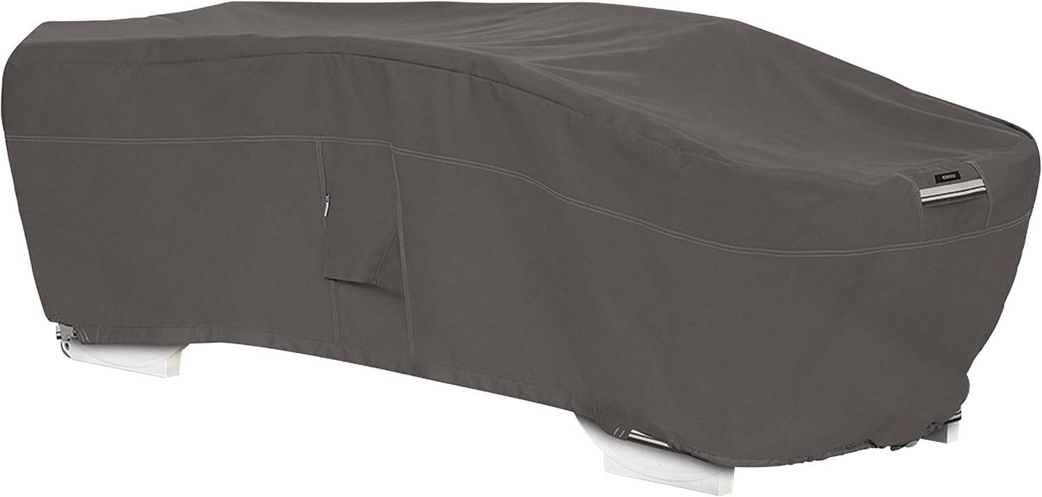 Classic Accessories Ravenna Water-Resistant Stackable 75 x 27 x 20 Inch Chaise Lounge Cover, Chaise Lounge Covers Outdoor