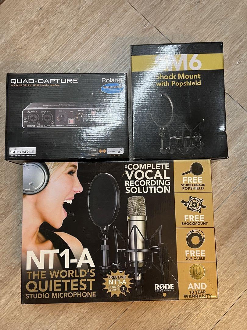 RODE NT1-A コンデンサーマイクセット Amazon.co.jp: Rode NT1シグネチャーシリーズ - ピンク