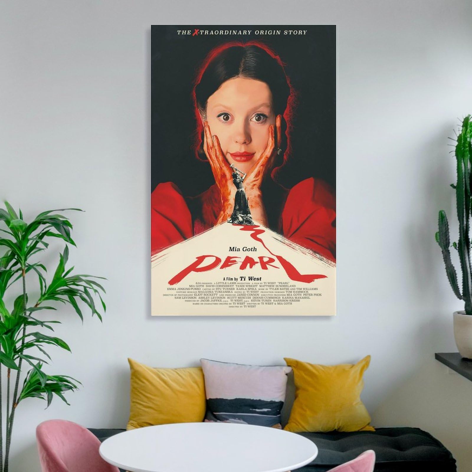 A24公式 パール Pearl シルクスクリーン ポスター Pearl Poster Print – A24 Shop