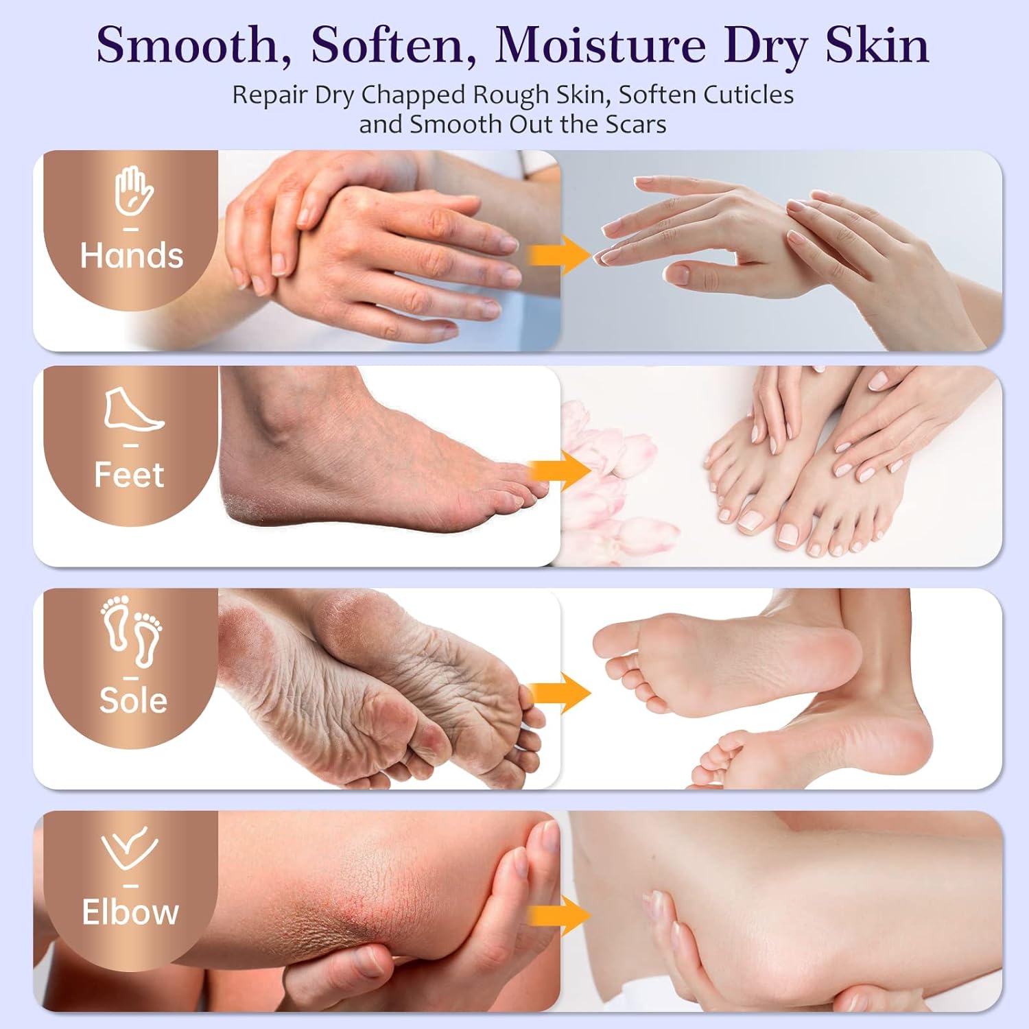 Paraffin Wax Machine for Hand and Feet, Paraffin Wax Bath with 2.2 lbs Wax, Adjustable Temp, Anti-Scald, 15 Min Fast Melt, 3000ML Paraffin Wax Warmer for Arthritis, Soften/Smoothen Skin, Home Spa Gift : Beauty & Personal Care