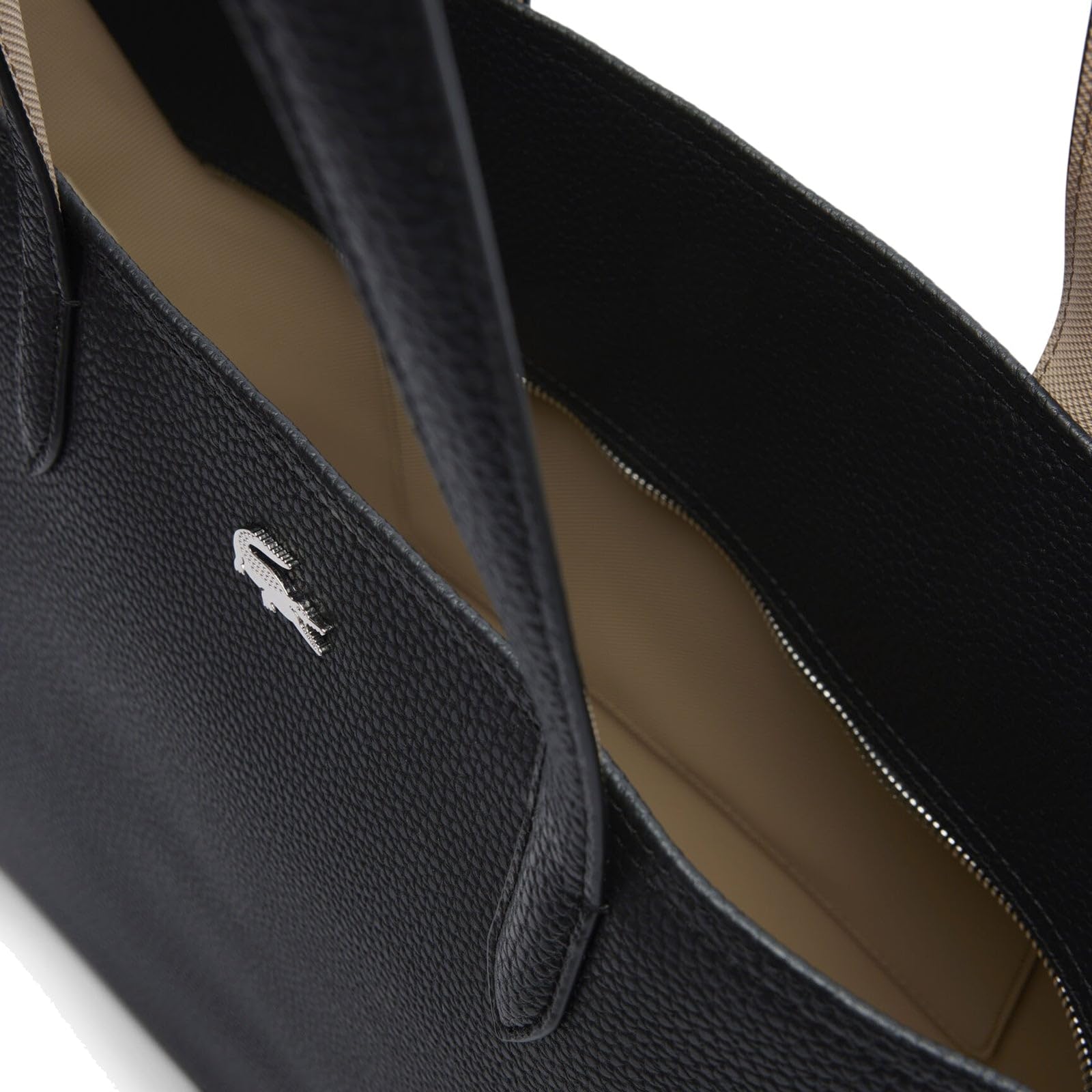 Lacoste Anna Zipped Tote, Bolsa de Mano Mujer