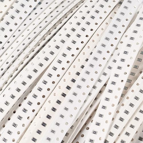 Miniatura 8 de Kit de resistencia SMD de 36 valores, 1206, 1 ohmio, 32.8ft, ohmios, 14 W, kit de resistencias de chip SMD para bricolaje y experimentos (36 valores